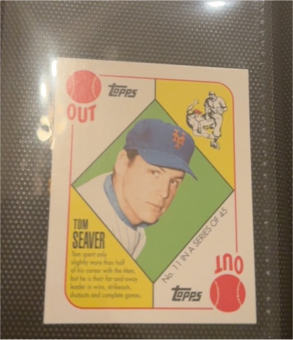 2010 Topps 1951 Blue Backs #11 Tom Seaver — front