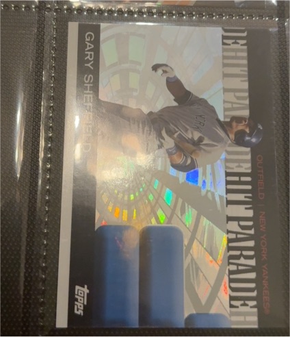 2006 Topps Hit Parade #HR4 Gary Sheffield — front