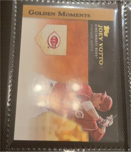 2012 Topps Golden Moments #GM-41 Joey Votto — front