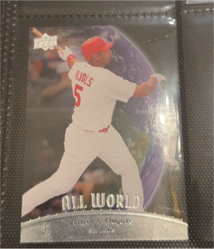 2010 Upper Deck All World #AW-1 Albert Pujols — front