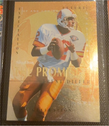 1995 SkyBox Premium #P3 Trent Dilfer The Promise — front