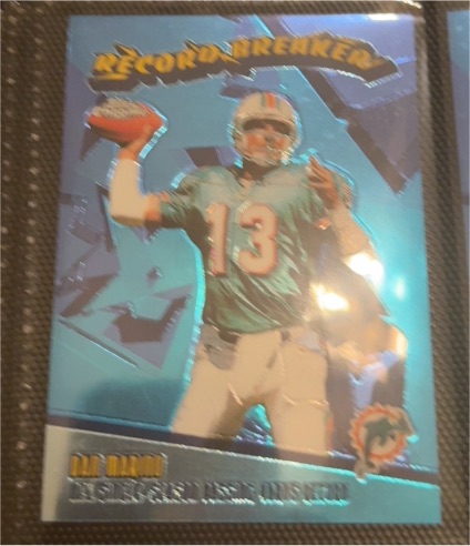 2003 Topps Chrome Record Breakers #RB7 Dan Marino — front