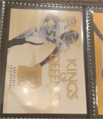 2006 Fleer Ultra Kings of Defense #KD-RL Ray Lewis — front