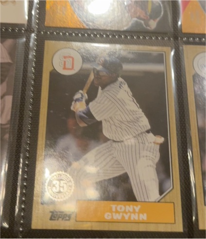 2022 Topps #T87-57 Tony Gwynn 1987 Topps 35th Anniversary — front