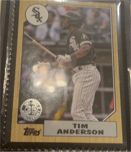 2022 Topps 1987 35th Anniversary #T87-11 Tim Anderson — front