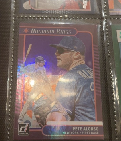2021 Donruss Diamond Kings #19 Pete Alonso — front