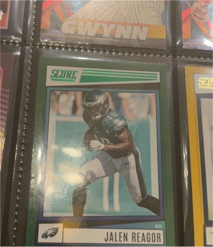 2022 Panini Score #241 Jalen Reagor — front