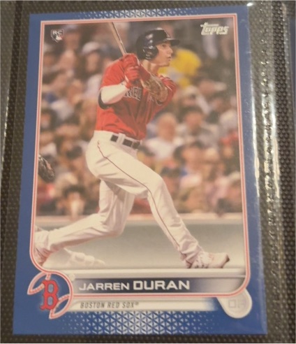 2022 Topps Series 1 #187 Jarren Duran — front