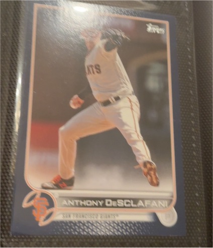 2022 Topps Series 1 #137 Anthony DeSclafani — front