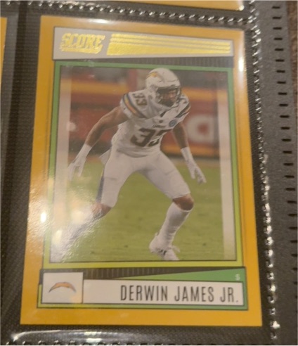 2022 Panini Score #139 Derwin James Jr. — front