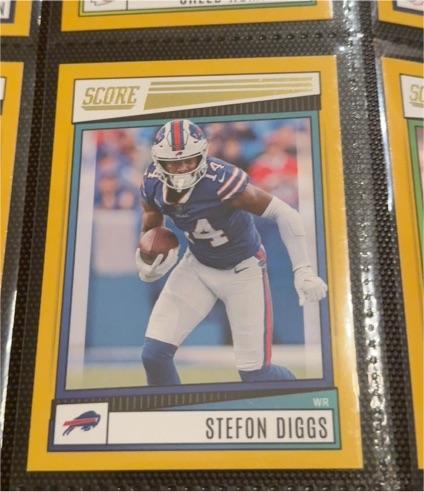 2022 Panini Score #262 Stefon Diggs — front