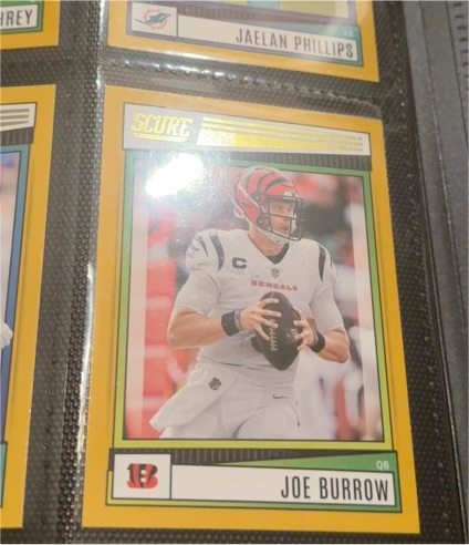 2023 Panini Score #196 Joe Burrow — front