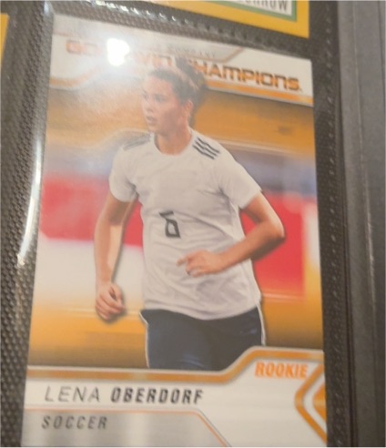 2023 Upper Deck Goodwin Champions #15 Lena Oberdorf — front
