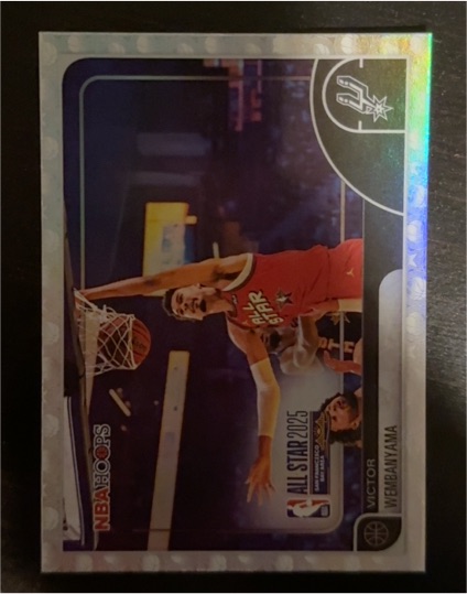 2025-26 Topps NBA Hoops #289 Victor Wembanyama — front