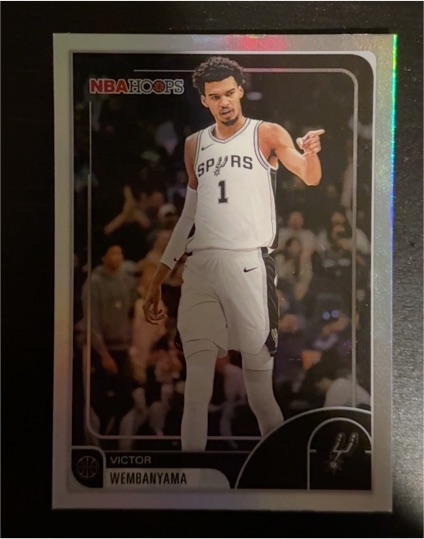 2025-26 Topps NBA Hoops #30 Victor Wembanyama — front