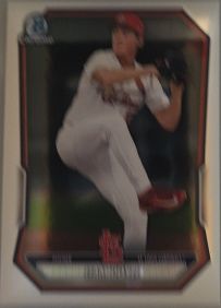 2026 Bowman Chrome #BCP-115 JJ Wetherholt — front