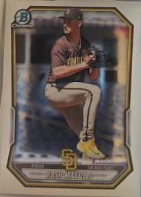 2026 Bowman Chrome #BCP-70 Kash Mayfield — front