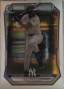 2026 Bowman Chrome #BCP-75 Juan Torres — front