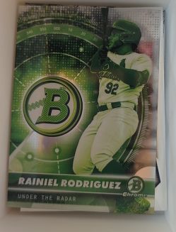 2026 Bowman Chrome Under the Radar #UR-7 Rainiel Rodriguez — front