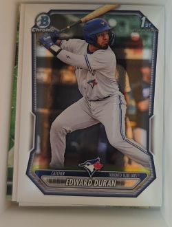 2026 Bowman Chrome #BCP-24 Edward Duran — front