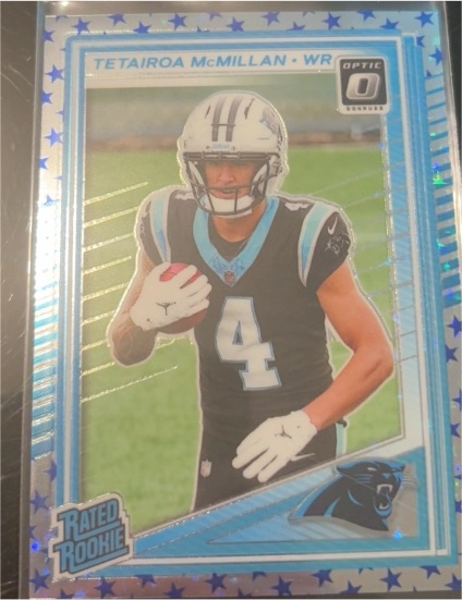 2025 Donruss Optic #209 Tetairoa McMillan — front