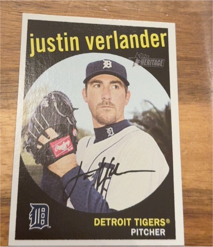 2008 Topps Heritage #338 Justin Verlander — front