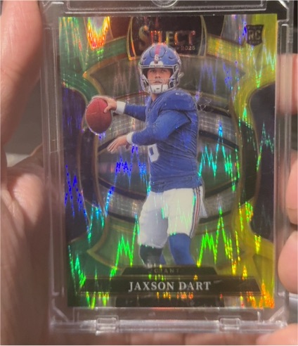 2025 Panini Select #93 Jaxson Dart — front