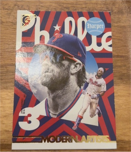 2022 Topps Gallery #MA-2 Bryce Harper Modern Artists — front