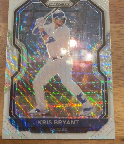 2021 Panini Prizm #3 Kris Bryant — front
