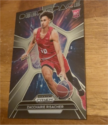 2024 Panini Prizm Draft Picks Deep Space #12 Zaccharie Risacher — front
