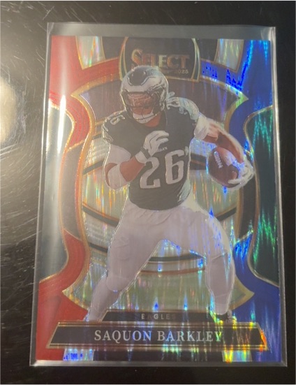 2025 Panini Select #90 Saquon Barkley — front