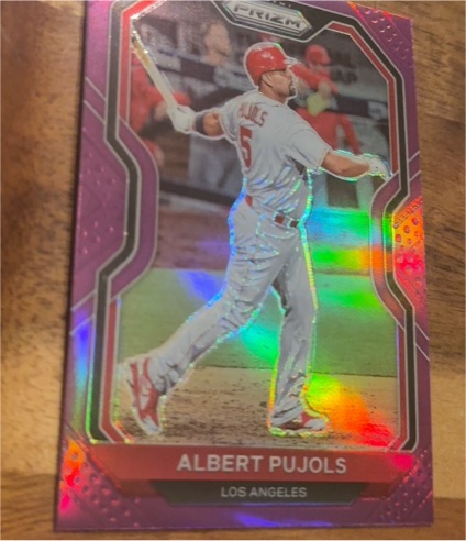 2021 Panini Prizm #21 Albert Pujols — front