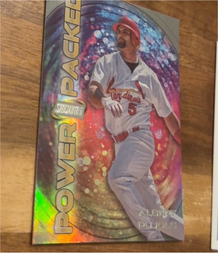 2024 Topps Stadium Club #PP-4 Albert Pujols Power Packed — front