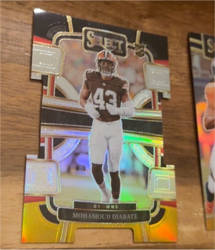 2023 Panini Select #23 Mohamoud Diabate — front