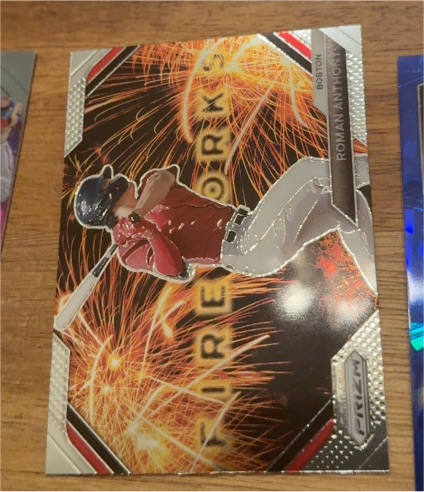 2024 Panini Prizm Fireworks #25 Roman Anthony — front