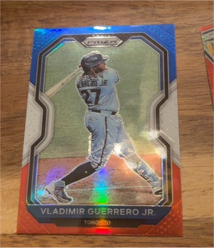2021 Panini Prizm #186 Vladimir Guerrero Jr. — front