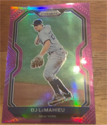 2021 Panini Prizm #22 DJ LeMahieu — front