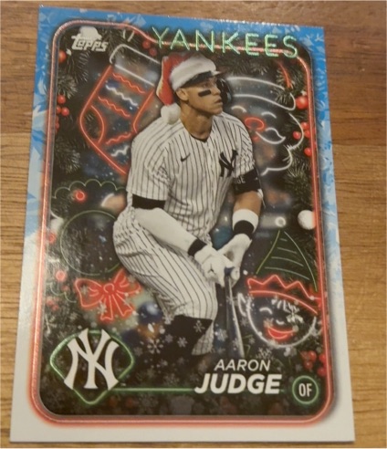 2024 Topps Holiday #H99 Aaron Judge — front
