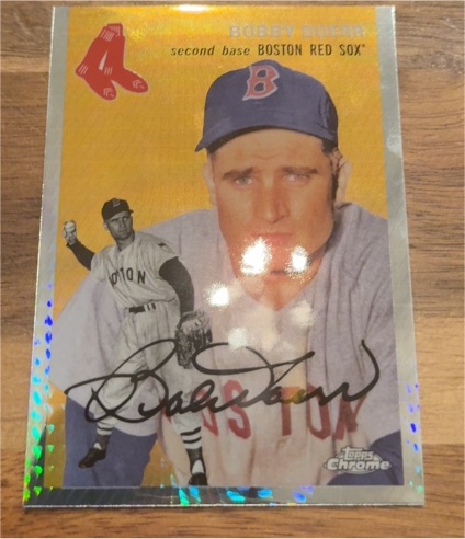 2023 Topps Chrome Platinum Anniversary #473 Bobby Doerr — front