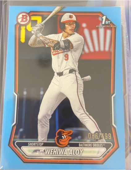 2026 Bowman #BP-135 Wehiwa Aloy — front