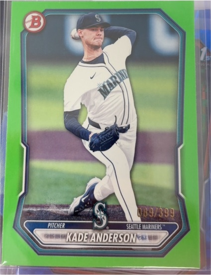 2026 Bowman Baseball Prospects #BP-19 Kade Anderson — front