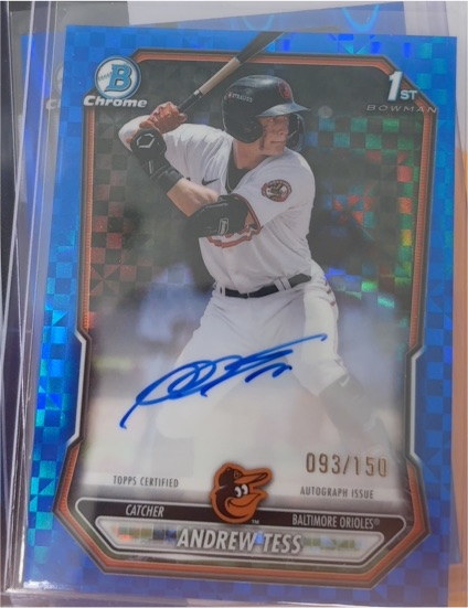 2026 Bowman Chrome #BCP-90 Andrew Tess — front