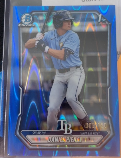2026 Bowman Chrome #BCP-77 Daniel Pierce — front