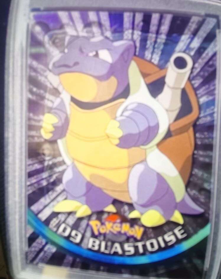 1999 Topps Pokemon #09 Blastoise — front