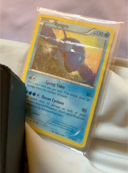 2014 Pokémon XY Primal Clash #53 Kyogre — front