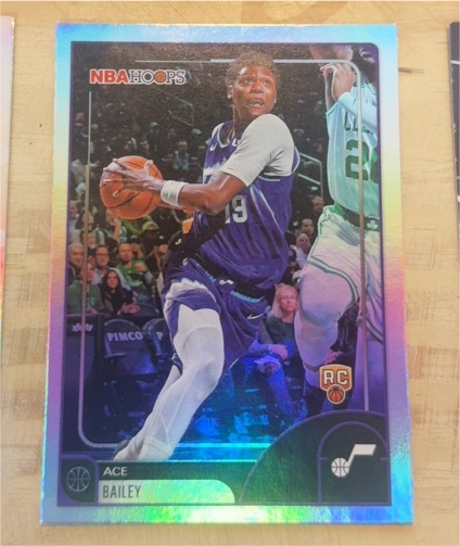 2025-26 Topps NBA Hoops #38 Ace Bailey — front