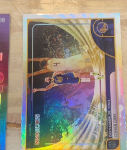 2025-26 Topps NBA Hoops #261 Stephen Curry Highlights — front