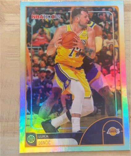 2025-26 Topps NBA Hoops #8 Luka Doncic — front