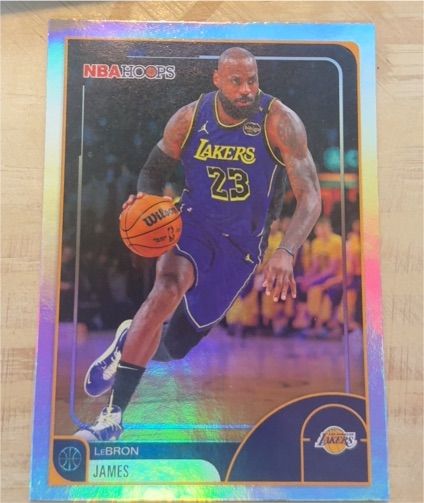 2025-26 Topps NBA Hoops #84 LeBron James — front