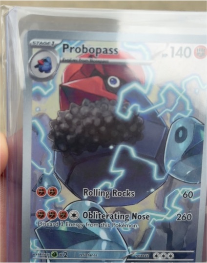 2022 Pokémon TCG 096/088 Probopass Full Art Illustration Rare Holo Perfect Order — front